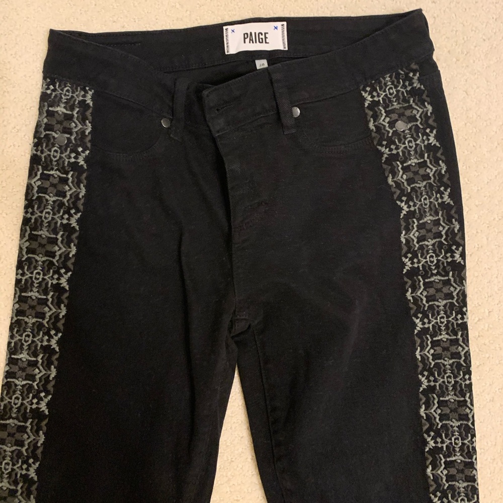 Paige embroidered jeans!